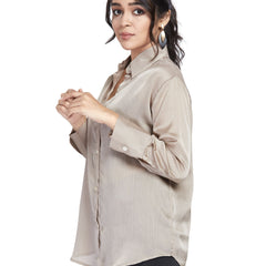 Basic Satin Shirt