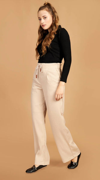 Trousers With Double Waistband