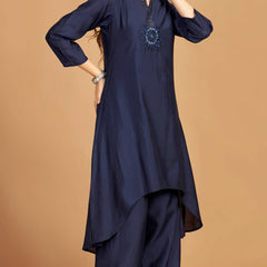 Asymmetric Kurti Pant Set