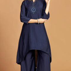 Asymmetric Kurti Pant Set