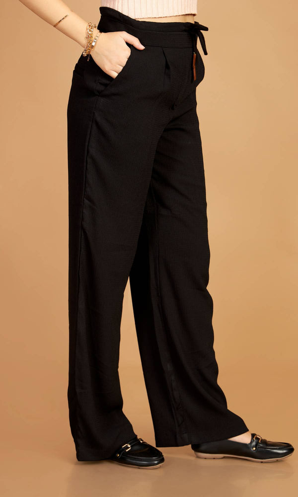 Trousers With Double Waistband