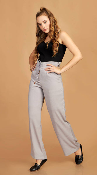 Trousers With Double Waistband