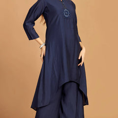 Asymmetric Kurti Pant Set