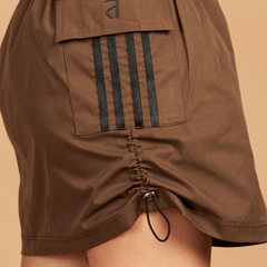 Brown Cargo Skirt