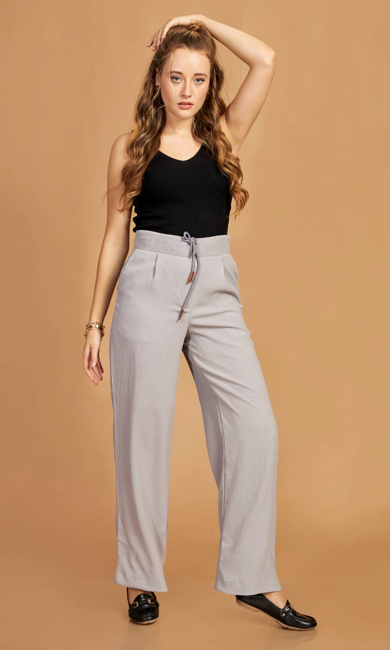 Trousers With Double Waistband