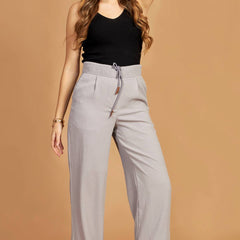 Trousers With Double Waistband