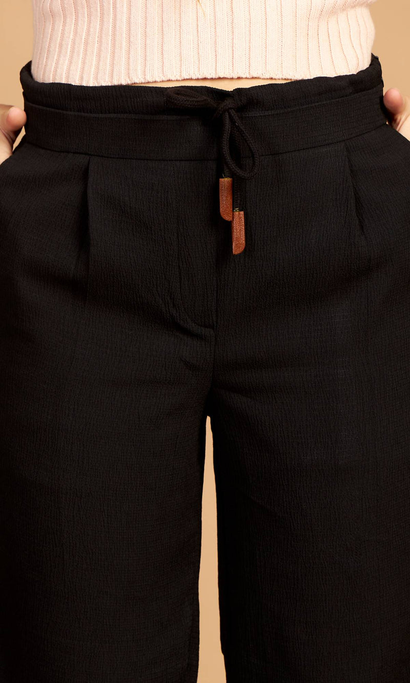 Trousers With Double Waistband