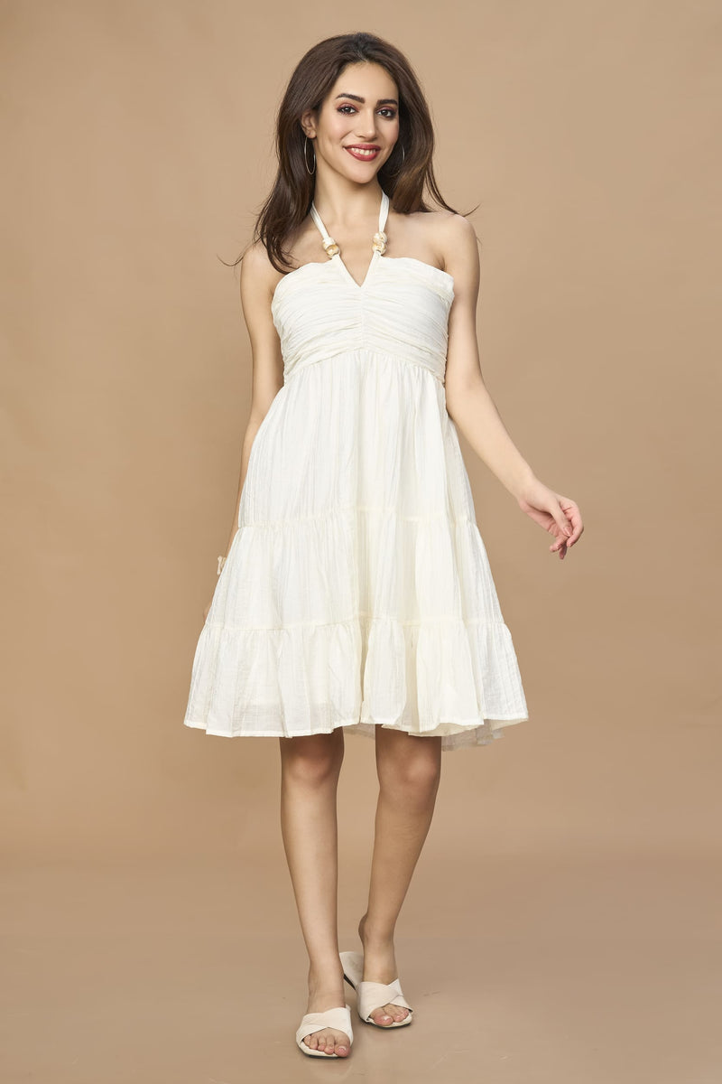 Halter Neck Summer Dress