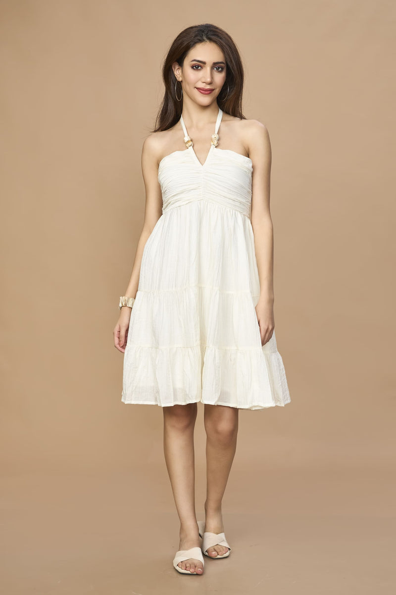 Halter Neck Summer Dress