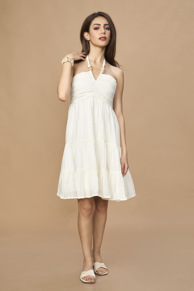 Halter Neck Summer Dress