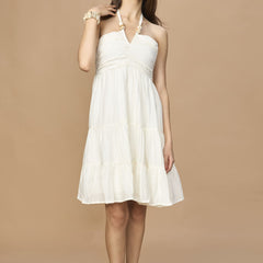 Halter Neck Summer Dress