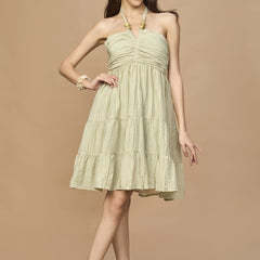 Halter Neck Summer Dress