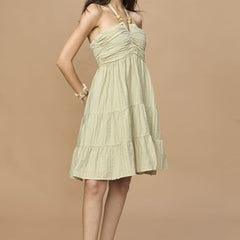 Halter Neck Summer Dress