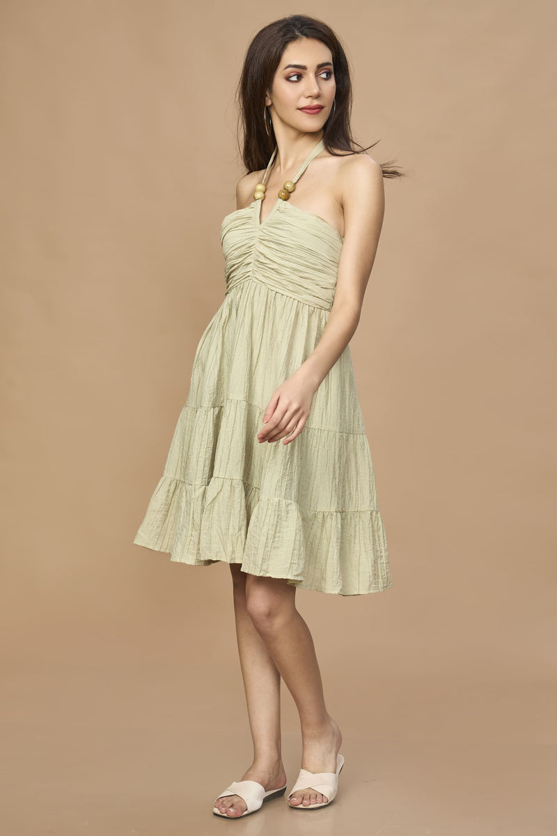 Halter Neck Summer Dress