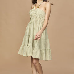 Halter Neck Summer Dress