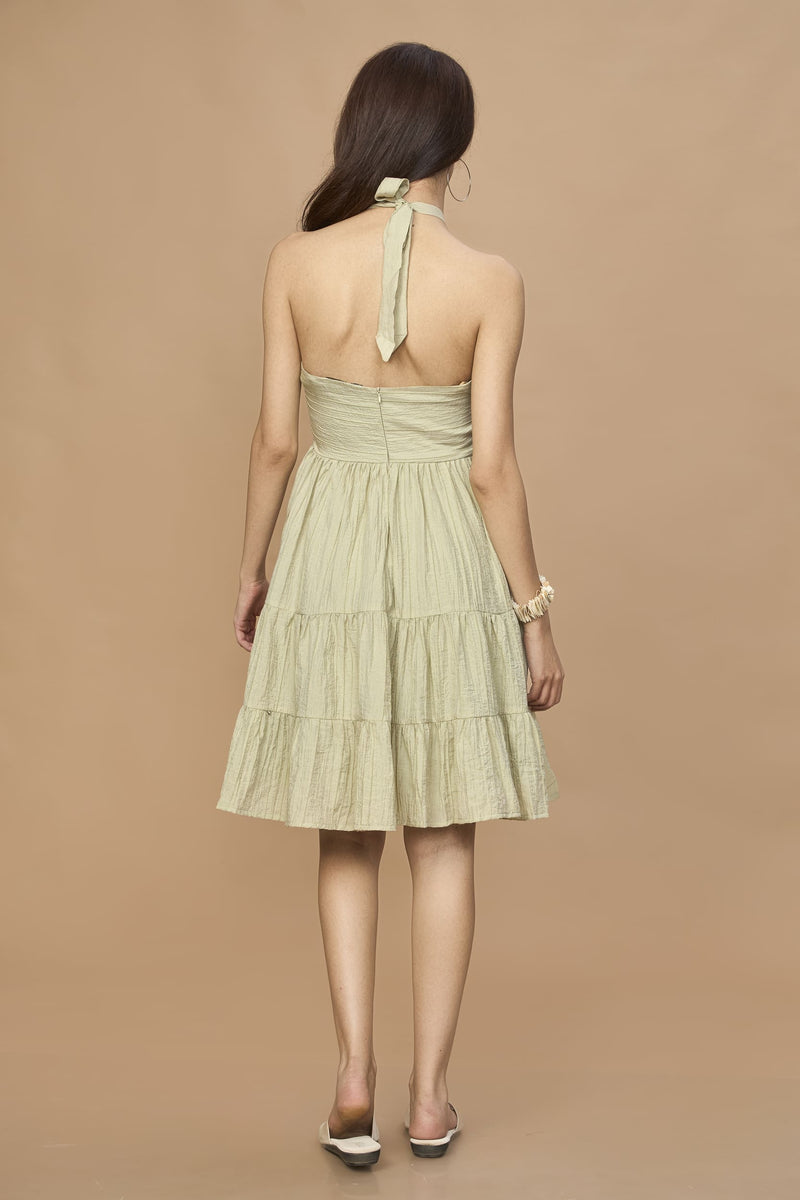 Halter Neck Summer Dress