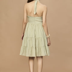 Halter Neck Summer Dress