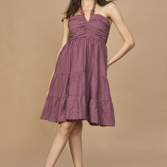 Halter Neck Summer Dress