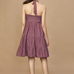 Halter Neck Summer Dress