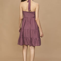 Halter Neck Summer Dress