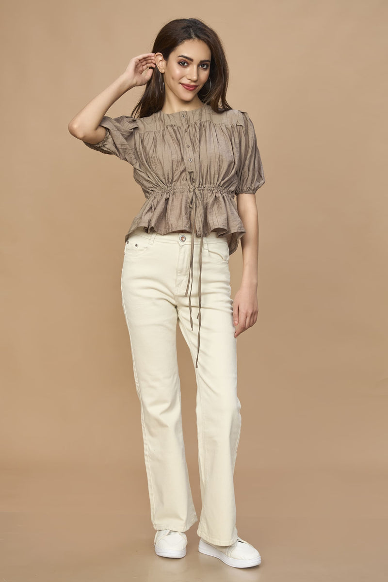 Allure Drawstring Top