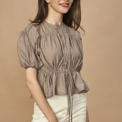 Allure Drawstring Top