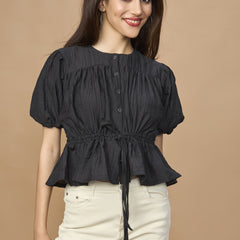 Allure Drawstring Top