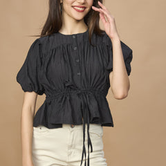 Allure Drawstring Top