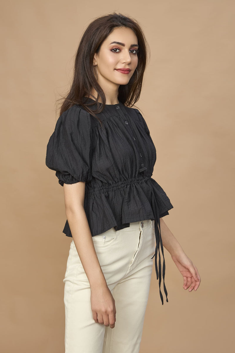 Allure Drawstring Top