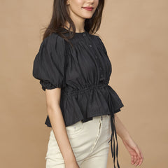 Allure Drawstring Top