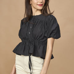 Allure Drawstring Top