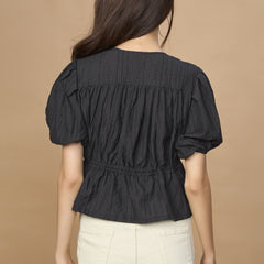 Allure Drawstring Top