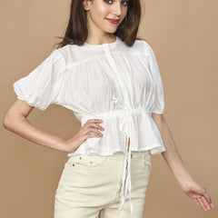 Allure Drawstring Top