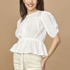 Allure Drawstring Top