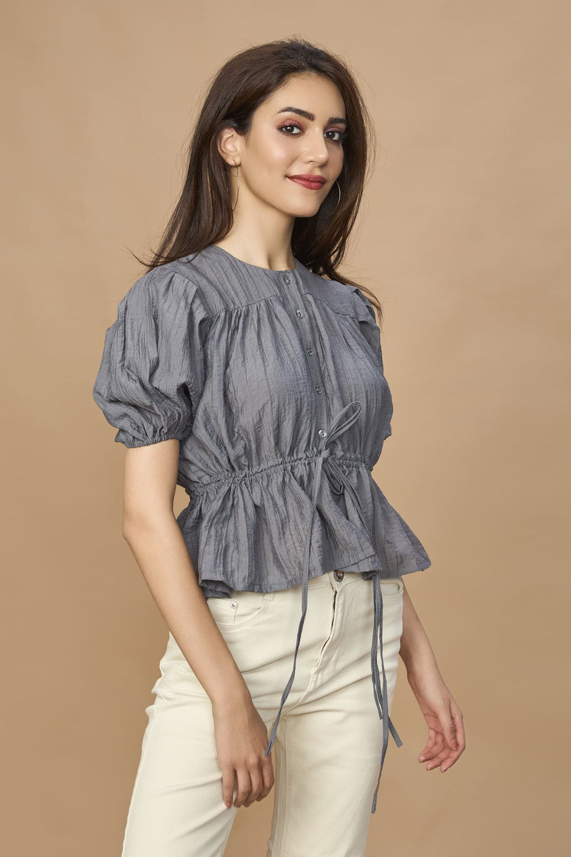 Allure Drawstring Top